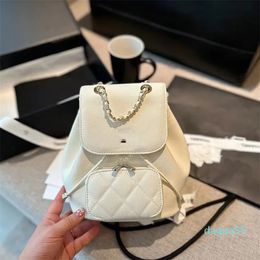 Designer Backpack Bags Wandering Schoolbag Classic Leather Hobo Fashion Women Silver Hardware Handbag