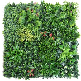 Other Event Party Supplies Artificial Plant Wallboard Plastic Outdoor Lawn Carpet Family Wedding Background Grass Garden el Wall Decoration 230525