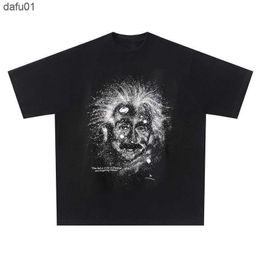 Men's T-Shirts Summer Men T-shit Harajuku Vintage T-shirt Men Women Best Quality Heavy Fabric Punk Loose Tee Tops Short Sleeve black S-4XL L230520 L230520