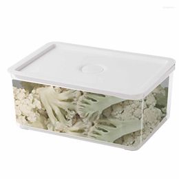 Storage Bottles Refrigerator Food Box With Lid Durable Refrig Organiser Containers Fresh Sealed For Vegetable Fruit