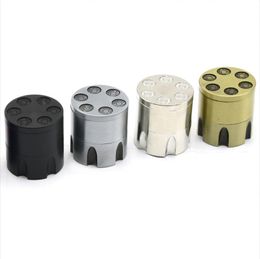 Smoking pipe Fashionable mini zinc alloy 3-layer cigarette grinder