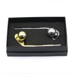 Smoking pipe Gold and silver gift box with long cigarette holder, metal pipe, detachable Aluminium alloy pipe