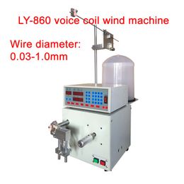 Self-Bonding Wire Paper Tube Voice Coil Winding Machine LY 860 for 0.03-1.0mm Wire Diameter