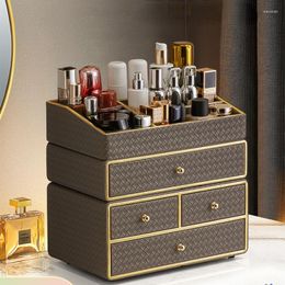 Storage Boxes Multilayer Women Makeup Boxs Brush Luxury Divider Skincare Jewellery Cosmetic Bedroom Caixa De Armazenamento Furniture