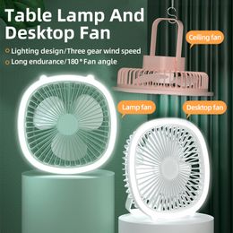Other Home Garden Fan Camping Portable Rechargeable Mini Fans Air Cooler Conditioner Usb Electric Rechargeble Home Standing Stand Mobile Handheld 230525