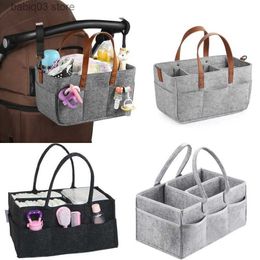 Diaper Bags Baby Diaper Organizer Portable Holder Bag for Changing Table Car Newborn Caddy Nappy Bag Storage Bin Baby Diaper Bag T230526