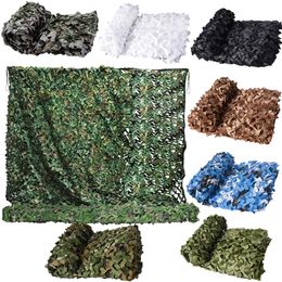 Tents and Shelters Camouflage net hunting camouflage car tent awning shade mesh black green blue beige forest net4X4M 3X6M 2X 230525