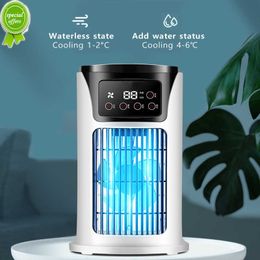 New Air Conditioner Fan Portable Air Cooler Fan Water Cooling Fan Mini Fan Cooler Air Cooler USB For Home Room Office Mobile