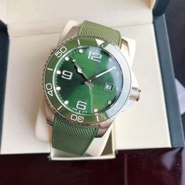 Mens watch Ceramic bezel Designer watches automatic mechanical movement 316L stainless steel strap with sapphire glass label green dial 41mm luxury brand watch