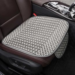 3PC Ice Silk Car Seat Cushion Breathable Comfortable Driver Butt Cushions NonSlip Material For All Seasons AA230525