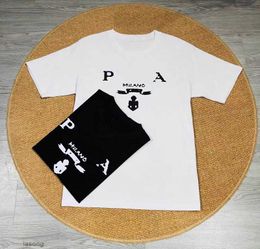 Mens Casual Print Creative t Shirt Breathable Tshirt Slim Fit Crew Neck Short Sleeve Male Tee Black White Men's T-shirtsfdmi