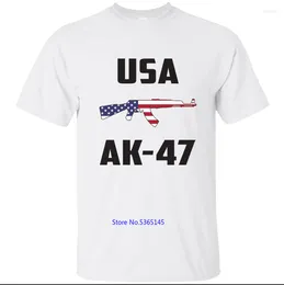 Men's T Shirts Usa T-Shirt For Men Mens Shirt Tee Man Costume Cotton Top Quality Cool Size S-5xl 2023 Short Sleeve Hip Hop