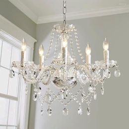 Chandeliers Europe Crystal Chandelier Luxury Home Decor Loft Living Room Bedroom Kitchen Pendant Lamps Indoor Lighting Fixture