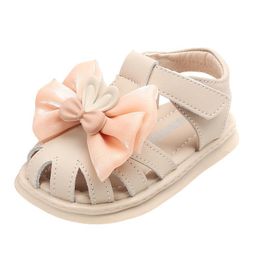 First Walkers Kids Shoes Baby Footwear Girls Summer Toddler Bow Princess Moccasins Sandals F10125