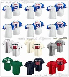 Stitched 2023 Baseball Jerseys 12 Sean Murphy 36 Ian Anderson 19 Huascar Ynoa 77 Joe Jimenez 0 Kolby Allard 61 Nick Anderson 60 Jesse Chavez 46 Dylan Dodd 55 Bryce Elder