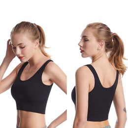 2023 new sports yoga beautiful back running fitness sports underwear burst vests female