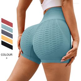 Active Shorts 2023 High Waist Booty Yoga For Women Seamless Scrunch BuRunning Fitness Workout Gym Sport Short Leggings