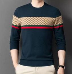 Men's Sweaters for O Neck Pullovers Knitted Streetwear wool Luxury Oversized Harajuku turtleneck jacket Men Clothing