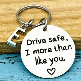 Keychains Boyfriend Gift Drive Safe I More Than Like You Keychian For Funny Valentines Day Driver Car Keyring