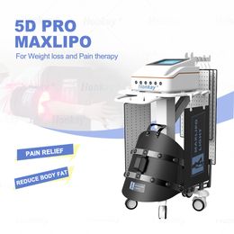 5D Maxlipo Lipolaser Body Slimming Sculpting Machine PDT Led Infrared Therapy Waist Belt Device 650nm 940nm Wavelength Low Intensity Diode Laser Facility