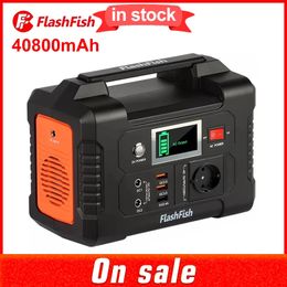 FlashFish E200 200W Portable Power Station 40800mAh Solar generator 220V energy Charging Home Outdoor Disaster Preparedness