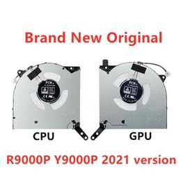 Pads Brand New original GPU CPU Cooling Fan Radiator For Lenovo Legion 5 PRO16ACH6H R9000P Y9000P 2021 version 5H40S20280 5H40S20277
