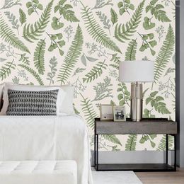 Wallpapers Decor Floral Paper Peel And Stick Watercolour PVC Self Adhesive Wallpaper Removable Wall Papers Home