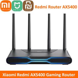 Routers Xiaomi Redmi Gaming Router AX5400 Repeater WiFi 6 VPN Mesh 2.5G Network Port OFDMA MUMIMO 512MB Qualcomm Chip Signal Booster