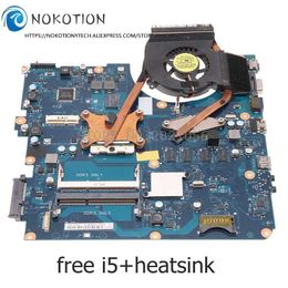 Motherboard NOKOTION BREMEN2L BREMENVE For Samsung R540 NPR540 Laptop Motherboard HM55 HD4500 DDR3 free i5+heatsink