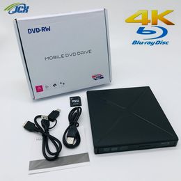 Drives New Laptop Mobile DVD Drive Bluray 4K Player BDRE Burner Windows/MAC OS Dual System Compatible With External Drives