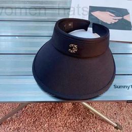 Ball Caps designer Empty Top Hat Girl 2023 Spring/Summer New Product Hair Band Sunscreen Sunshade Casual Versatile