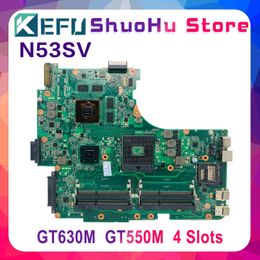 Motherboard ASUS N53SV Original Mainboard For ASUS N53S N53SM N53SN Laptop Motherboard dualslot GT540M/GT550M GT630M random 100% test