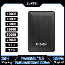 Drives KESU External HDD USB3.0 2.5" Hard Drive 320gb/500gb/1tb External Hard Disk Storage Compatible For Desktop/Laptop/MacBook