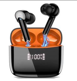 Sports Mini In Ear Buds BT 5.3 Noise Cancelling Earbuds Touch J8 Pro True Wireless Stereo Earphone