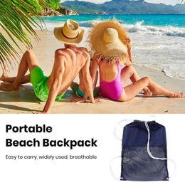 Storage Bags Toy Pouch Practical Eco-friendly Easy To Carry Household Supplies Beach Mesh Bag