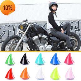 New 2PCS Motorcycle Helmet Corner Plastic Rubber Horn Decoration Accessories Resilient Silicone Suction Cup Horn Decoration Headwear