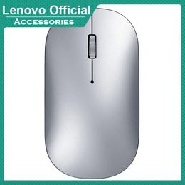 Mice Original Lenovo xiaoxin air2 mouse Wireless Bluetooth V5.0 USB Interface mouse for computer MAC PC Laptop gaming mouse gamer