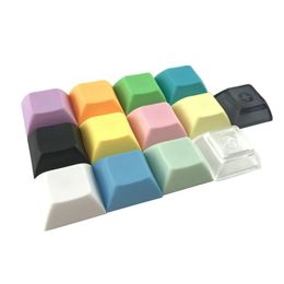 Combos 100Pcs Keycaps Mixded Colour Backlight PBT Keycap 100 Keys 1U DSA Profile Thicken Keycaps for Mechanical Keyboard