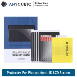 Scanning 3d Printer Parts ANYCUBIC 5pcs/Lot Screen Protector Set For Photon Mono 4k 6.23 inch LCD Screen Printer Accessories