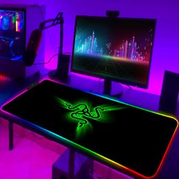 Rests Gamers Accessories Rgb Mouse Pad RAZER Keyboard Gaming Mats for Pc Gamer Full Backlit Mat Computer Large Mousepad Xxl Mausepad