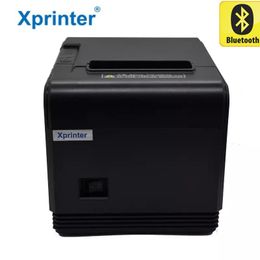 Printers XPQ200 80mm Thermal Receipt Printer with Auto Cutter Restaurant Kitchen Pos Printer USB Lan Parallel Wifi Bluetooth printer