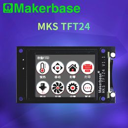 Scanning Makerbase MKS TFT24 touch screen smart display controller 3d printer parts 2.4 inch full Colour support wifi wireless Control