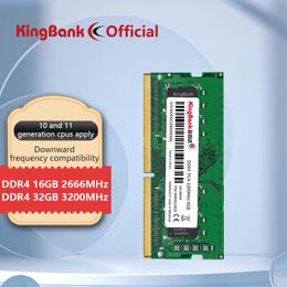 RAMs KingBank ARM 16GB 32GB Memoria RAM DDR4 8GB 4GB 16GB 2400mhz 2133Mhz 2666mhz Sodimm Notebook High Performance Laptop Memory