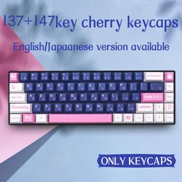 Accessories JTK Dreaming Girl keycap 137 keys Cherry height PBT for 61/64/68/84/87/96/980/104/108 mechanical keyboard