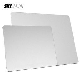 Rests Aluminum Alloy Smooth Mouse Pad 240x180/300mm Hard Metal Slim Desk Mat Rubber Antislip Bottom Speed Control Mousepad For Gaming