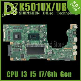Motherboard KEFU K501UX MAINboard For ASUS K501UQ K501UB K501UXM Laptop Motherboard 8G/4GRAM I76500U I56200U I36100U DDR3 DDR4 100% Test
