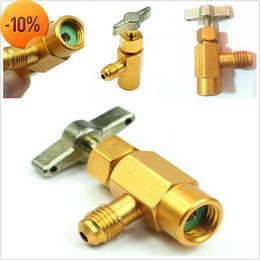 New r134a Refrigerant Brass Tap Can Dispensing Valve Bottle Opener 1/2" ACME Thread R134A Refrigerant Bottle Can Tap 1/2ACME TT1214