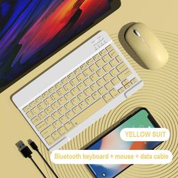 Combos For Phone iPad Keyboard and Mouse Combo For iPad Xiaomi Samsung Huawei Tablet Android IOS Windows Wireless Bluetooth Keyboard