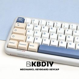 Accessories KBDiy 144keys/Set GMK Soy Milk Keycaps XDA Profile PBT Keycap for DIY DYESUB Mechanical Keyboard Custom Key Caps for GK61