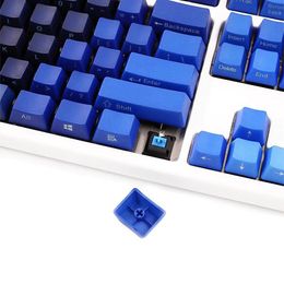 Combos Keycap PBT Gradient For Mechanical Keyboard Side Engraving OEM 104 Keys Backlit Universal Keycaps For Gaming Keyboard MX Switc